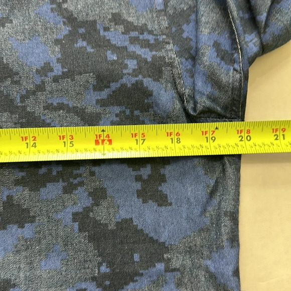 Zara Man Denim Couture Slim Fit Long Sleevr Button Down Men’s Size Small - Picture 5 of 9